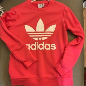 adidas originals trefoil crew sweatshirt